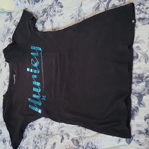 Hurley Black Tee from Pac Sun